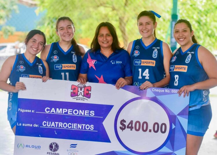 Titanes y Blue Girls, ganadores de la quinta parada del Tour Nacional 3×3