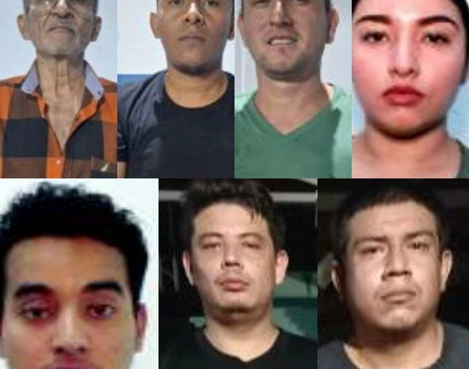 Capturan a 7 presuntos distribuidores de drogas en distintos puntos del país