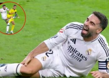Carvajal tiene la rodilla destrozada