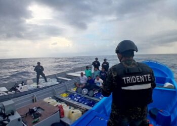 Fuerza Naval incauta 1,551 kilos de cocaína valorados en 28.7 millones de dólares
