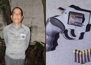 Detienen a sujeto por portar arma de fuego ilegalmente