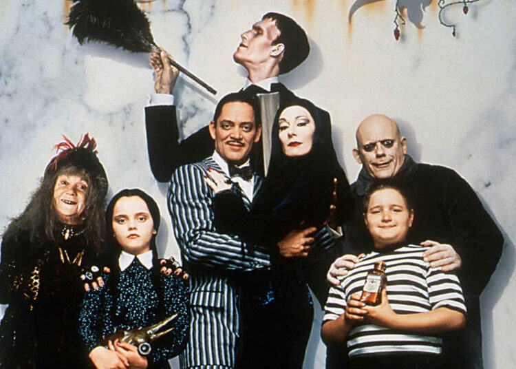 El elenco de ‘Los locos Addams’ se reunió 33 años después de la primera película