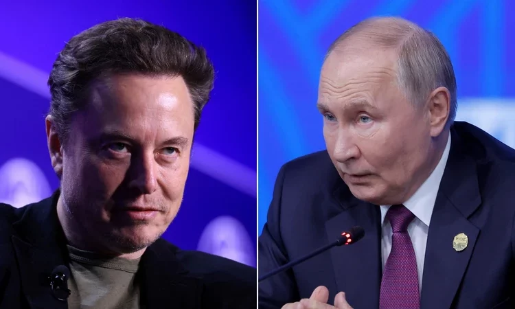 Vladimir Putin y Elon Musk mantienen regularmente el contacto desde 2022