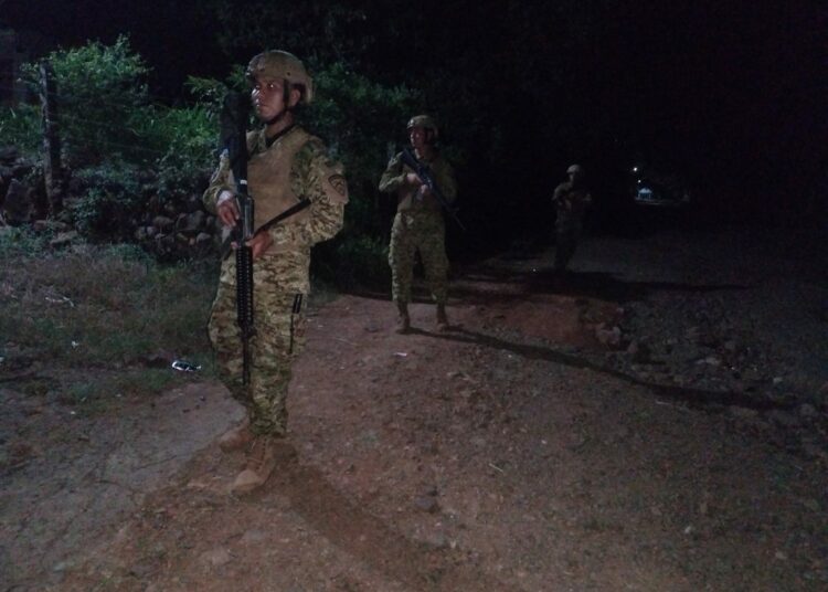 Pandilleros atacan a policías y soldados en Jiquilisco, el personal resultó ileso