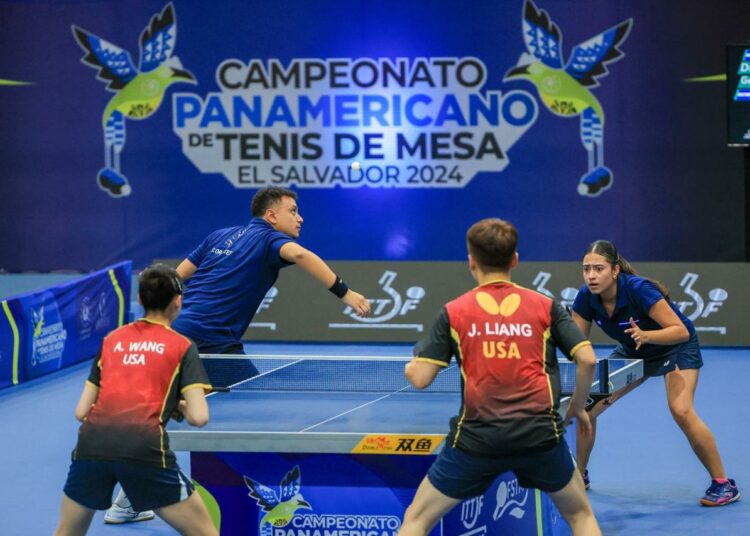 Los mejores tenimesistas compiten por el título del Campeonato Panamericano de Tenis de Mesa