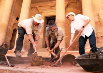Encuentran una tumba secreta en Petra, locación donde se filmó una película de «Indiana Jones»