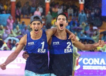 El Salvador clasificó a los Panamericanos Junior Asunción 2025 en voleibol playa