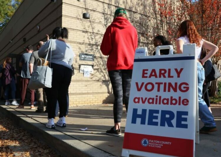 Comenzó la votación anticipada en Georgia y Utah