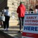 Comenzó la votación anticipada en Georgia y Utah