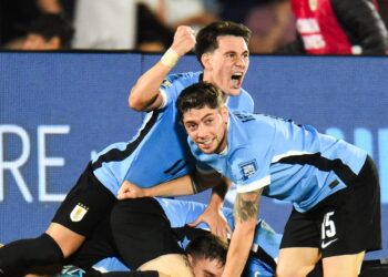 Agónico triunfo de Uruguay ante Colombia