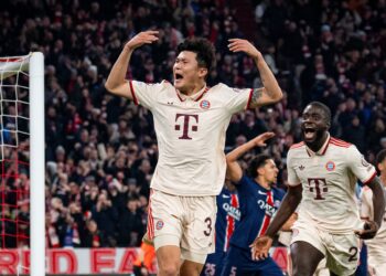 Bayern Munich le ganó al PSG, que puso en riesgo su clasificación en la Champions