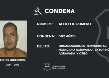 Condenas de hasta 502 años a criminales que operaron en la zona oriental del país