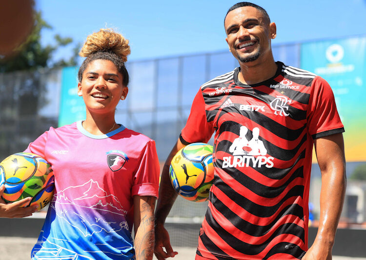 Los mejores jugadores del mundo se sorprendieron con el estadio de Deportes de Playa