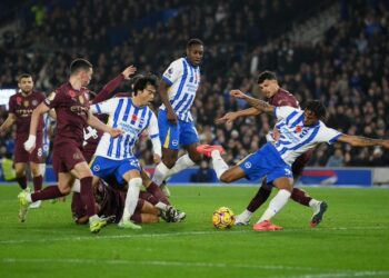 El Manchester City encaja en Brighton (2-1) su cuarta derrota consecutiva