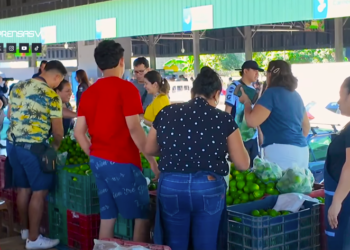 Más personas compran en la Central de Abastos, proyecto impulsado por el gobierno del presidente Bukele