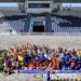 Una mañana de sonrisas y fútbol en la clínica organizada por la Beach Soccer Worldwide Foundation