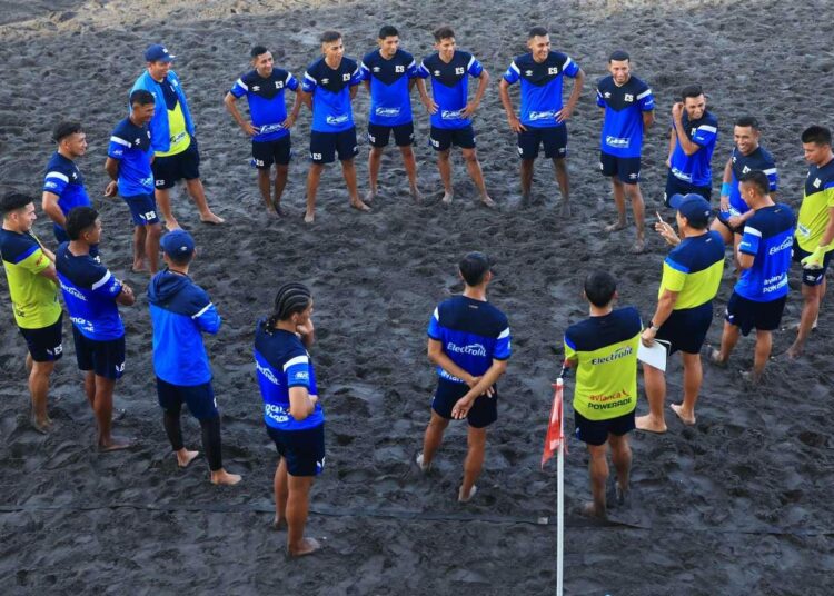 La selecta de fútbol playa ya conoce a sus rivales en en la eliminatoria al mundial