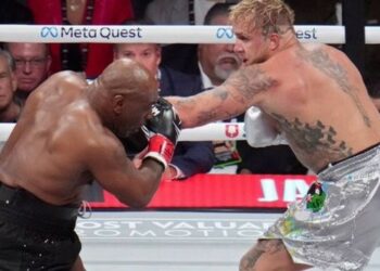 La pelea entre Jake Paul y Mike Tyson se convirtió en uno de los 10 eventos deportivos más vistos de la historia