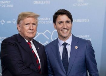El primer ministro de Canadá, Justin Trudeau se reunió con Donald Trump tras las promesas de tarifas contra los productos canadienses