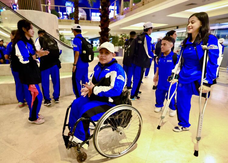 La delegación salvadoreña está en Panamá para competir en los Codicader para estudiantes con discapacidad