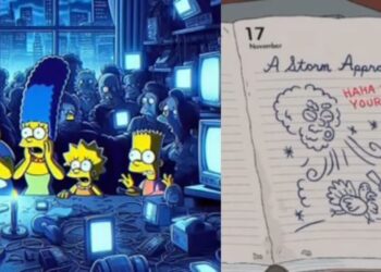 ¿Se cumplirá? La predicción de Los Simpson para el 17 de noviembre