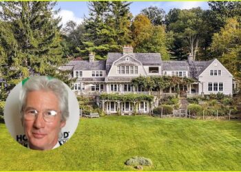 Richard Gere vendió su espectacular mansión en Connecticut por USD 10,75 millones