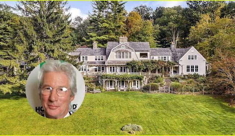 Richard Gere vendió su espectacular mansión en Connecticut por USD 10,75 millones