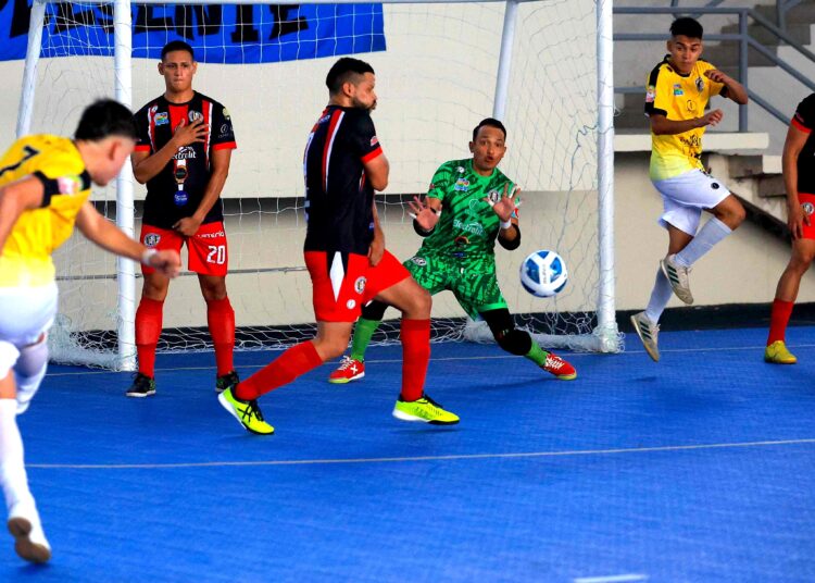 San Jacinto comenzó con un empate la defensa del título en la Liga Mayor de Fútbol Sala Copa INDES 2024