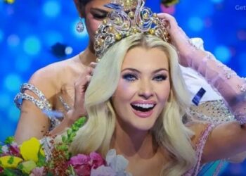 Miss Dinamarca, Victoria Kjaer, se corona Miss Universo en México