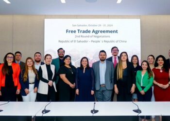 Avanzan negociaciones entre El Salvador y la República Popular China para firmar Tratado de Libre Comercio