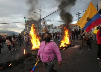 Nueva jornada de protestas en Ecuador contra el gobierno en menos de una semana