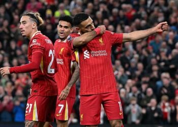 Liverpool logró dar vuelta el marcador y vencer 2-1 a Brighton and Hove