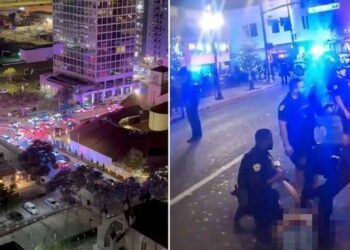 (Imágenes Fuertes) Dos muertos y 6 heridos en tiroteo durante las celebraciones de Halloween en Orlando, Florida