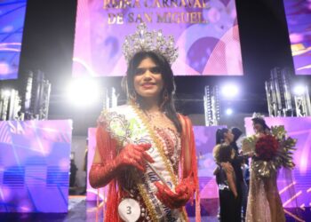 San Miguel ya tiene reina de las fiestas en honor a la Reina de La Paz