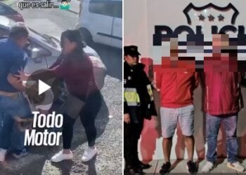 Capturan a dos hombres que protagonizaron una riña en la vía pública