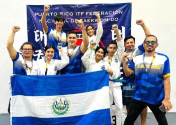 Taekwondistas salvadoreños con buen desempeño en Puerto Rico