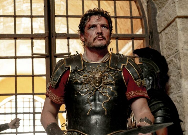 Pedro Pascal rompe récord personal en taquilla con ‘Gladiador 2’