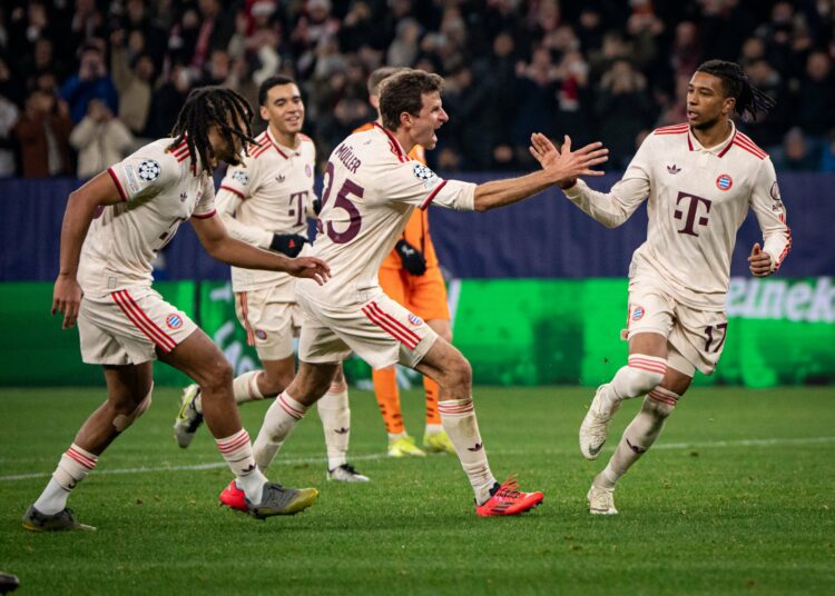 Bayern Múnich dio vuelta el marcador con una goleada 5-1 a Shakhtar Donetsk
