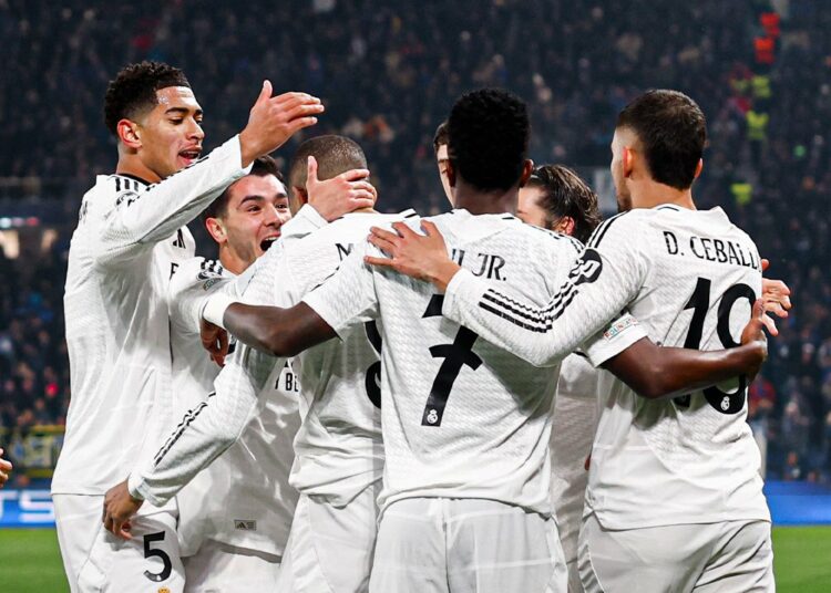 Real Madrid le ganó 3-2 al Atalanta y se acomoda en la Champions League