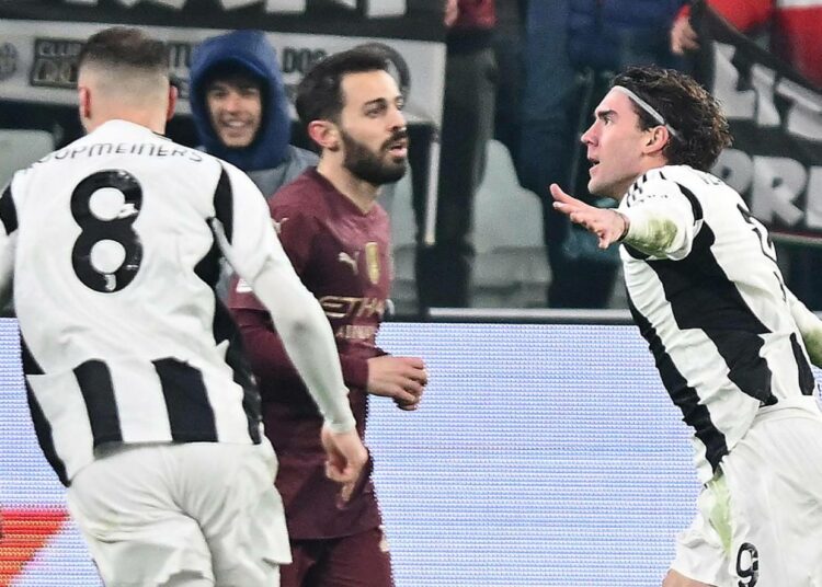 Juventus alarga agonía de Manchester City en Champions League