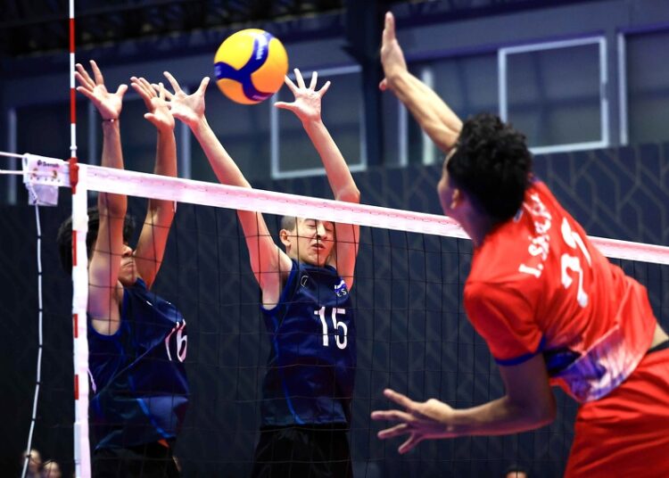 El Salvador no pudo con Costa Rica en el Centroamericano Sub-19 de voleibol sala