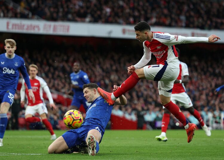 El Arsenal se estrella con el muro del Everton