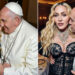 Madonna desató gran polémica en redes por sus fotografías junto al Papa Francisco hechas con IA