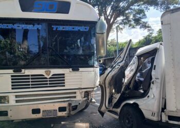 Accidente en carretera a Moncagua deja una persona lesionada