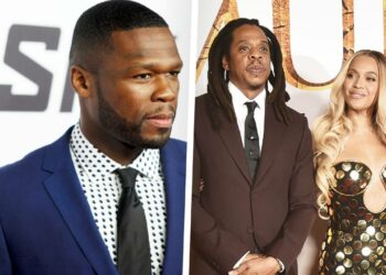 50 Cent criticó a Jay-Z por aparecer en una alfombra roja con su familia un día después de ser acusado por violación