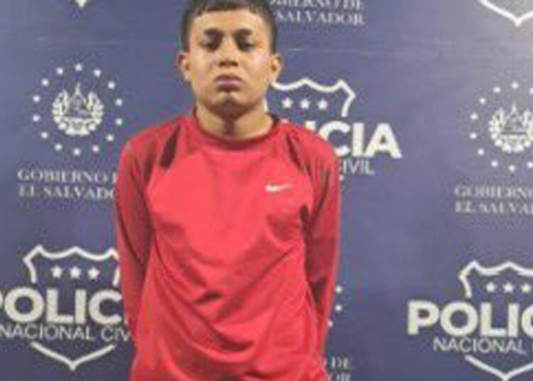 Confirman pandillero capturado tras hacer amenazas en Redes Sociales a una joven