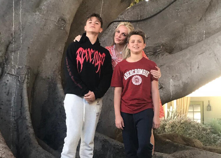 Britney Spears se reúne con sus dos hijos por primera vez en dos años
