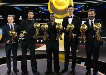 Se entregaron los Globe Soccer Awards: Vinícius Jr. se quedó con el premio al mejor futbolista del año