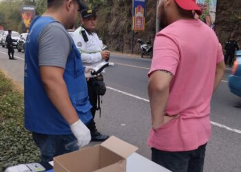 Autoridades sacan de circulación a más conductores en estado de ebriedad