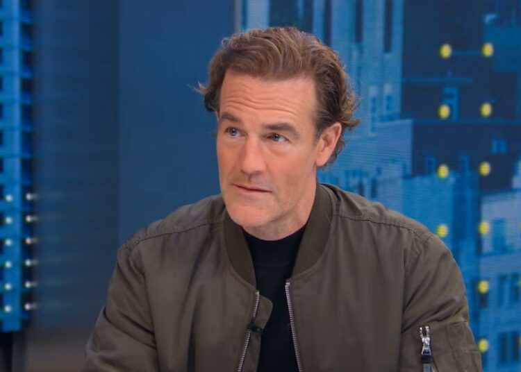 James Van Der Beek lloró al hablar del cáncer y el apoyo de su esposa